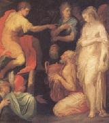 ABBATE, Niccolo dell The Continence of Scipio (mk05) oil painting